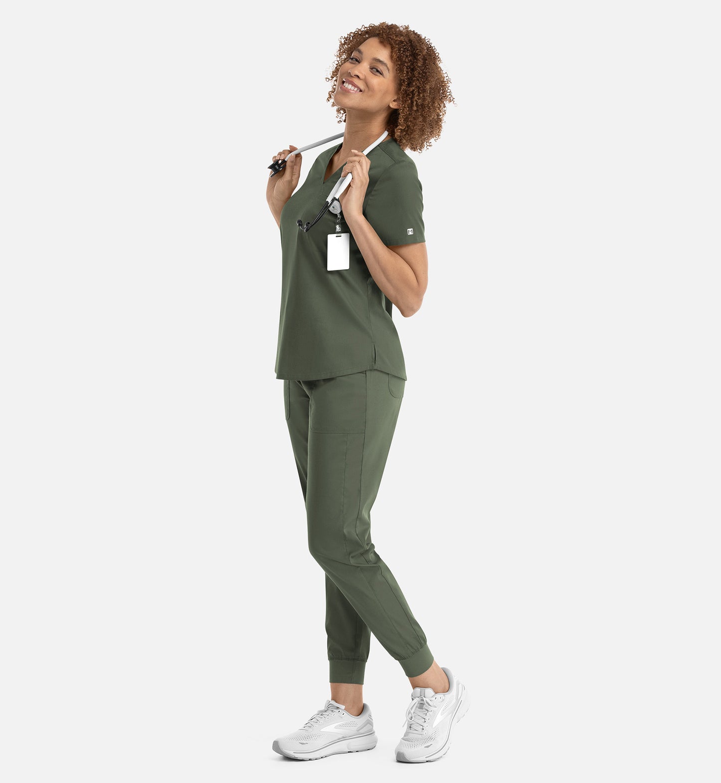 Women Maevn Matrix Tuckable V Neck Top 3503