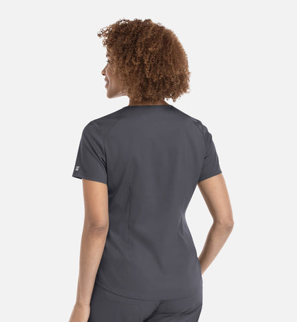 Women Maevn Matrix Tuckable V Neck Top 3503