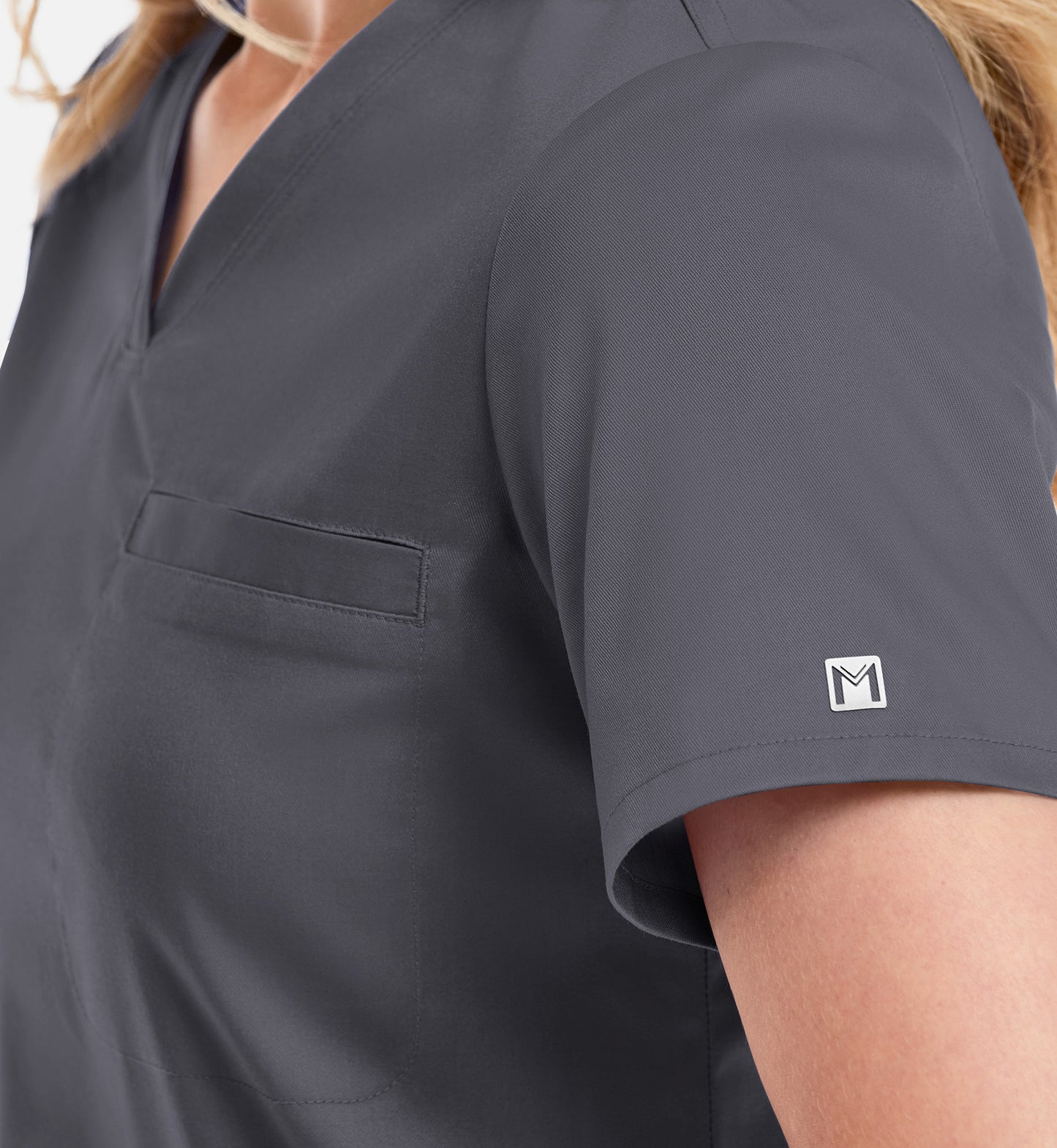 Women Maevn Matrix Tuckable V Neck Top 3503