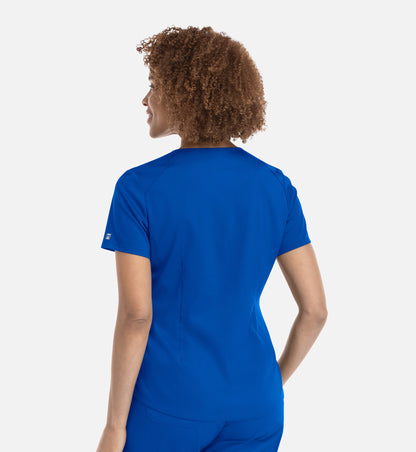 Women Maevn Matrix Tuckable V Neck Top 3503