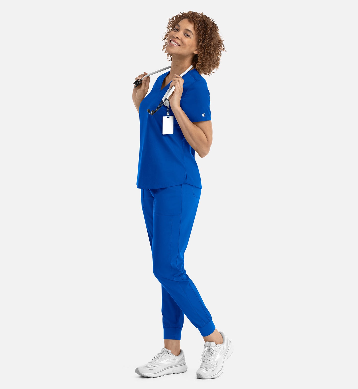 Women Maevn Matrix Tuckable V Neck Top 3503