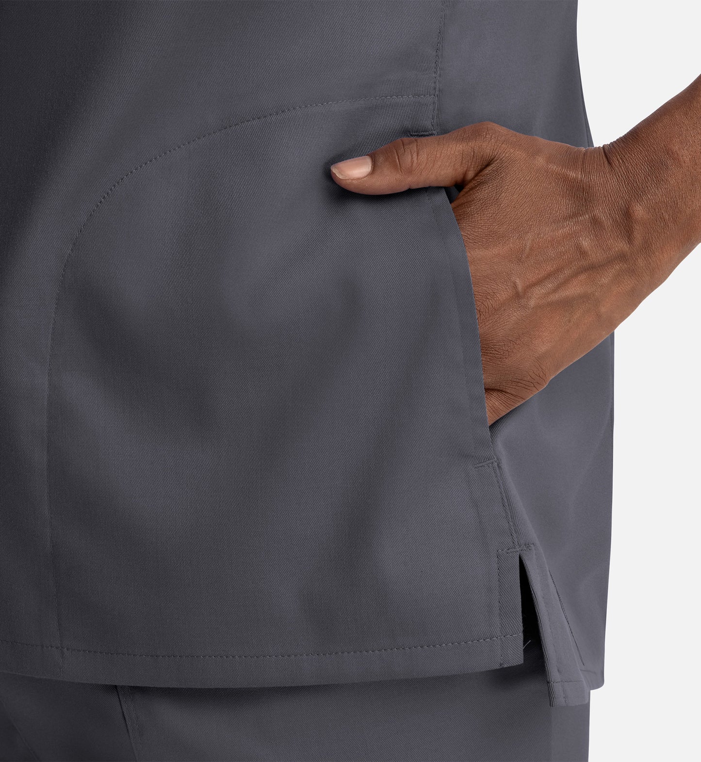 Women Maevn Matrix Notched Crew Neck Top 3504