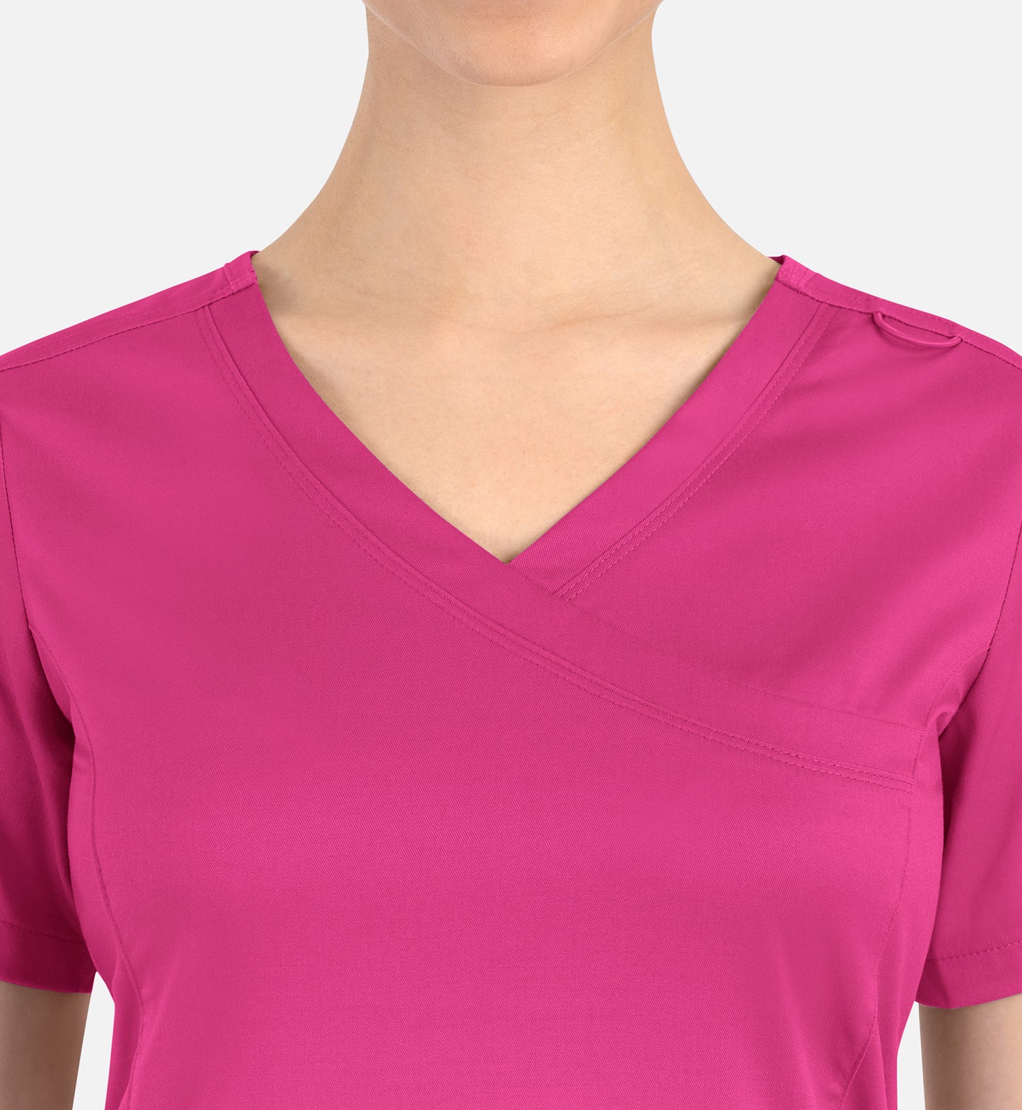 Women Maevn Matrix Curved Mock Wrap Top 3701