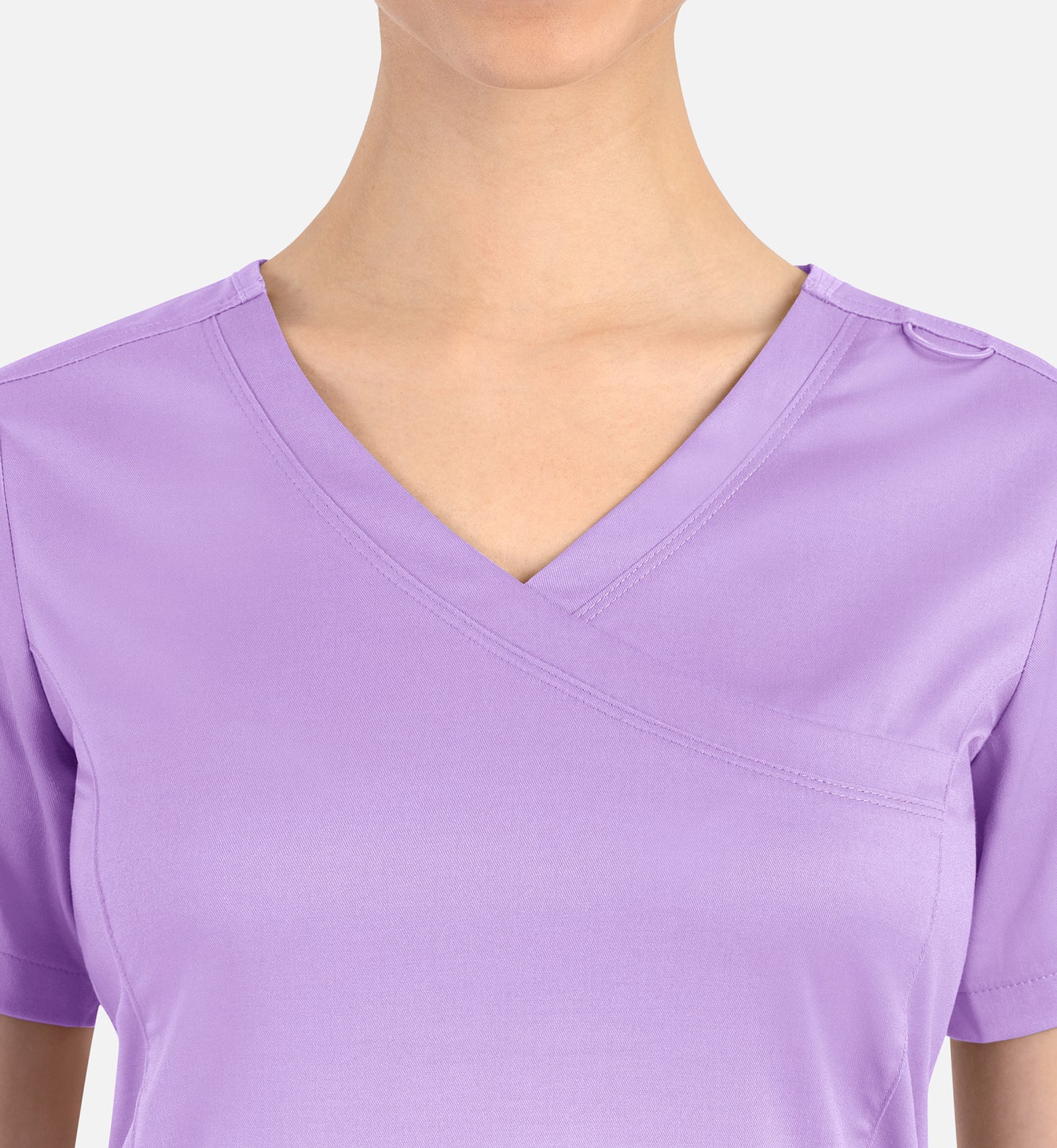 Women Maevn Matrix Curved Mock Wrap Top 3701