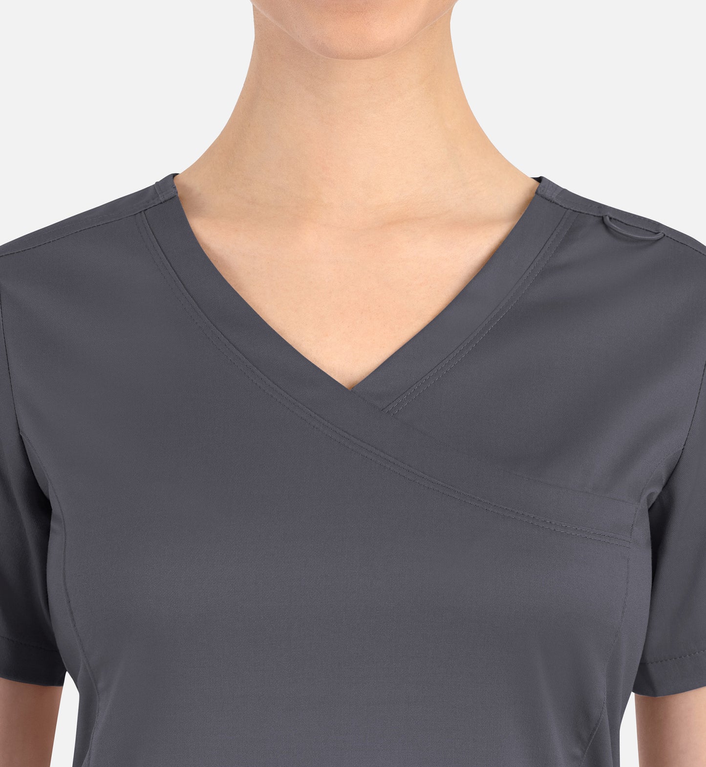 Women Maevn Matrix Curved Mock Wrap Top 3701