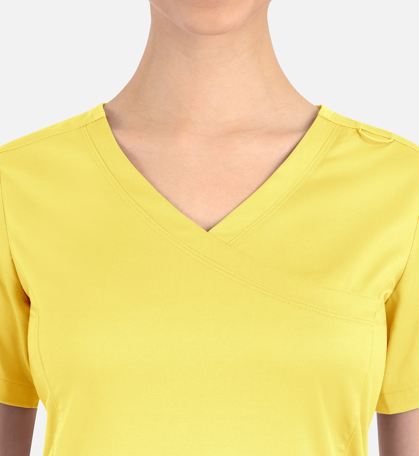 Women Maevn Matrix Curved Mock Wrap Top 3701