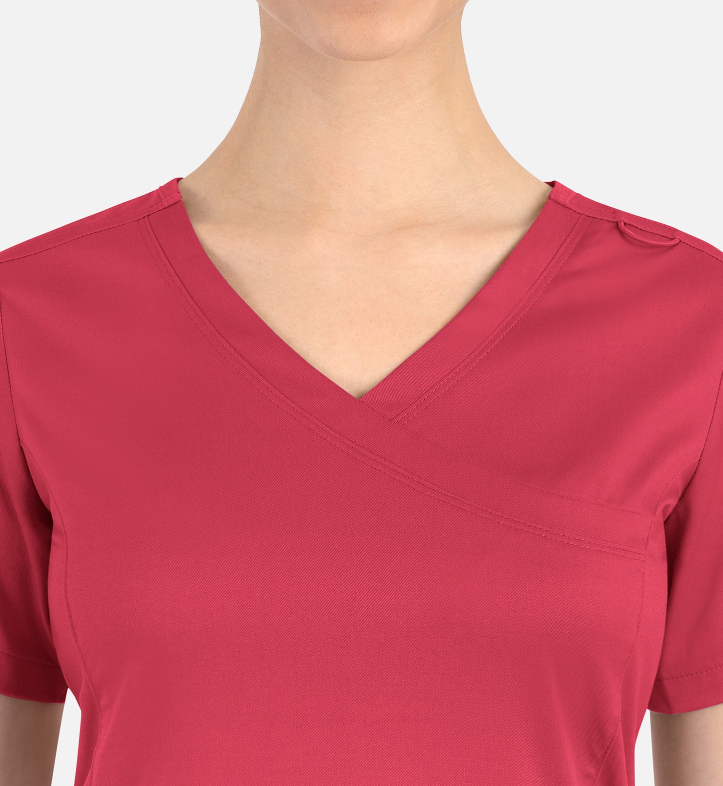 Women Maevn Matrix Curved Mock Wrap Top 3701