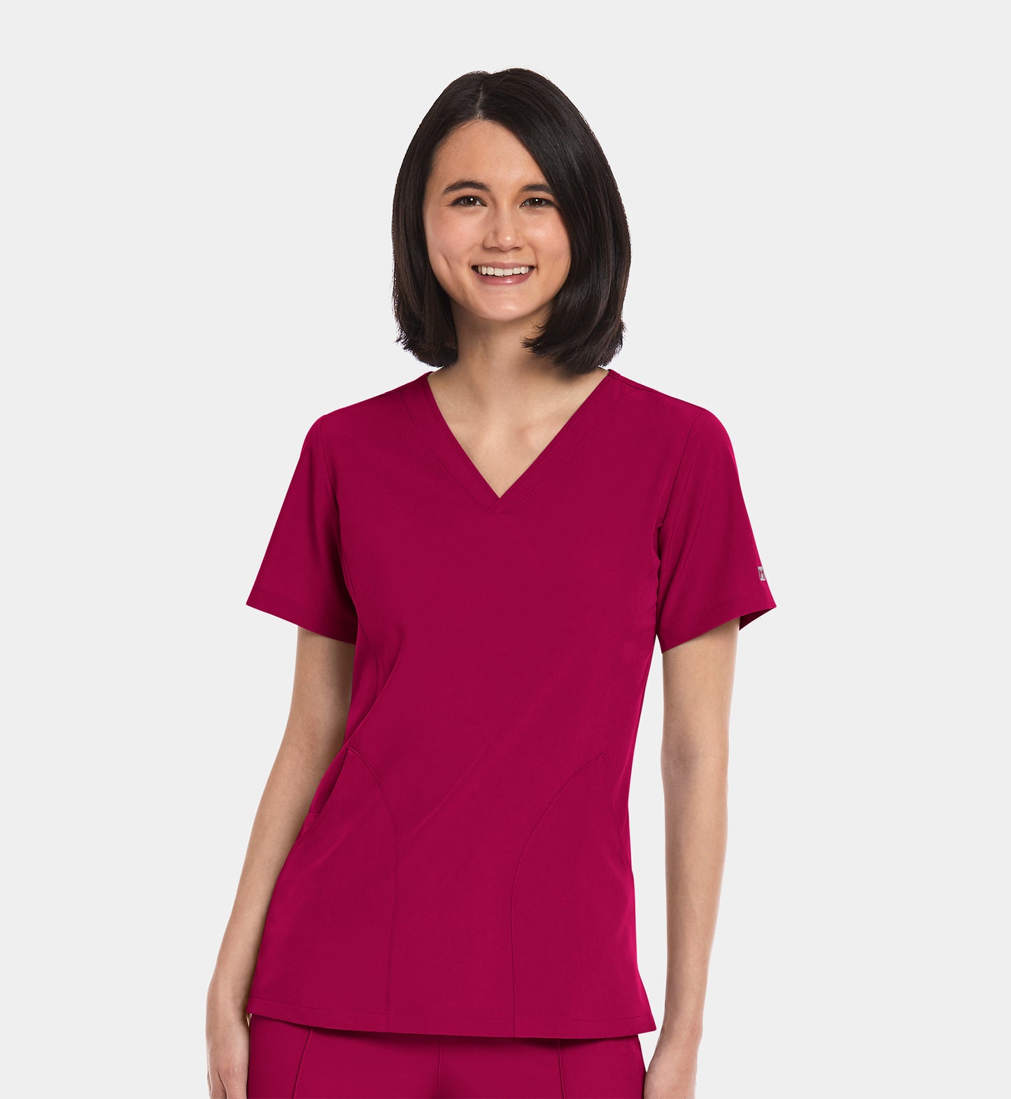 Woman Maevn Matric Impulse Women’s V-Neck Top 4511