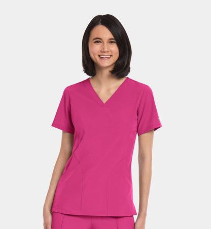 Woman Maevn Matric Impulse Women’s V-Neck Top 4511