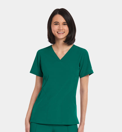 Woman Maevn Matric Impulse Women’s V-Neck Top 4511