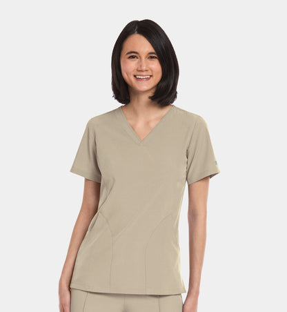 Woman Maevn Matric Impulse Women’s V-Neck Top 4511