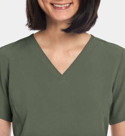 Woman Maevn Matric Impulse Women’s V-Neck Top 4511