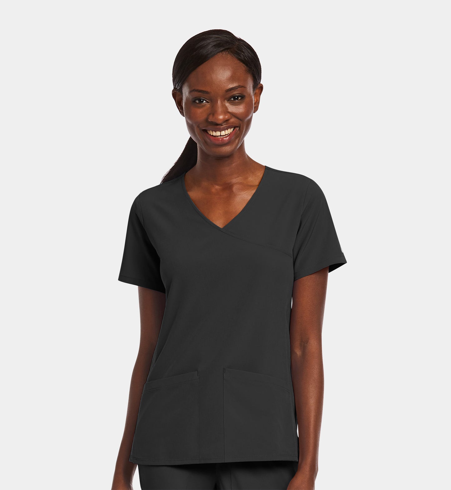 Women Maevn Matrix Impulse Mock Wrap Top 4521