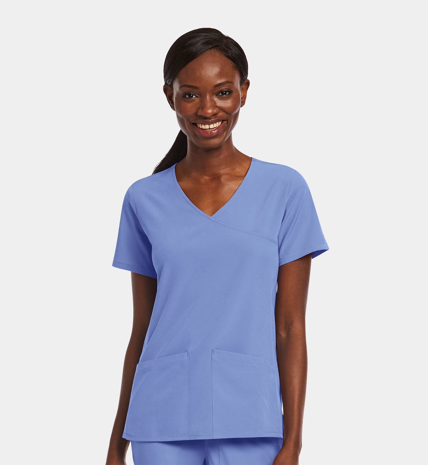 Women Maevn Matrix Impulse Mock Wrap Top 4521