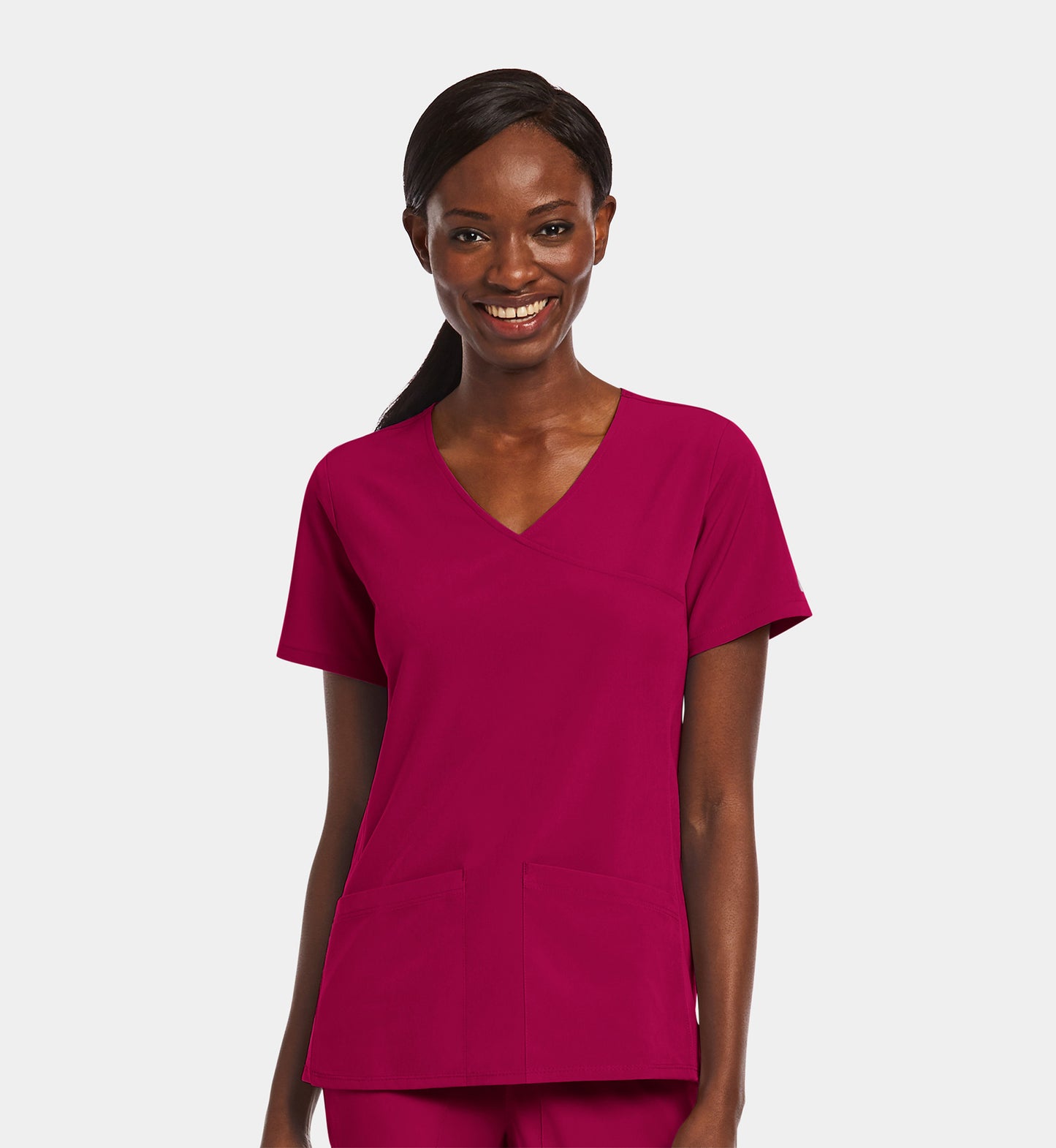 Women Maevn Matrix Impulse Mock Wrap Top 4521