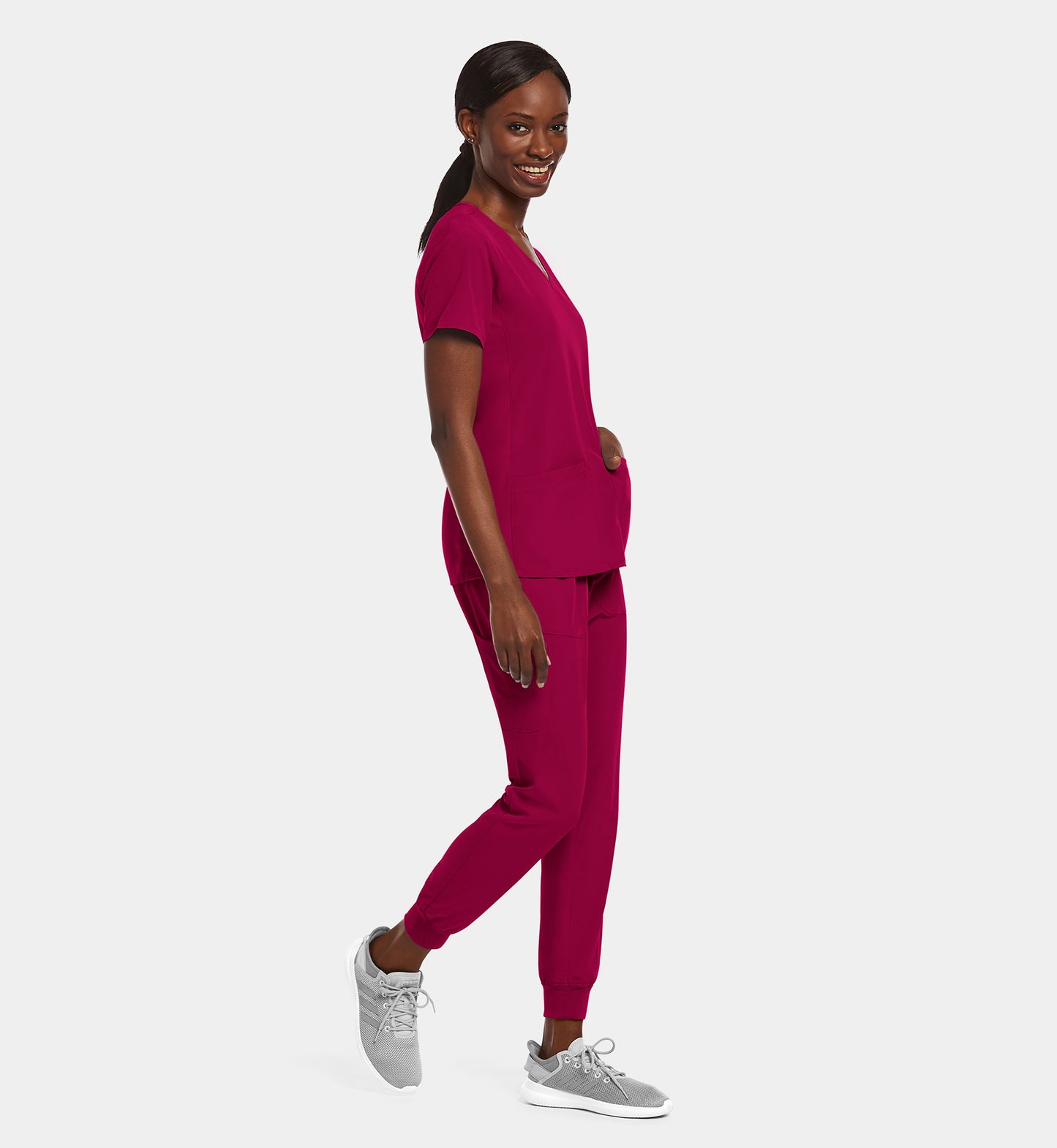 Women Maevn Matrix Impulse Mock Wrap Top 4521