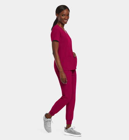 Women Maevn Matrix Impulse Mock Wrap Top 4521