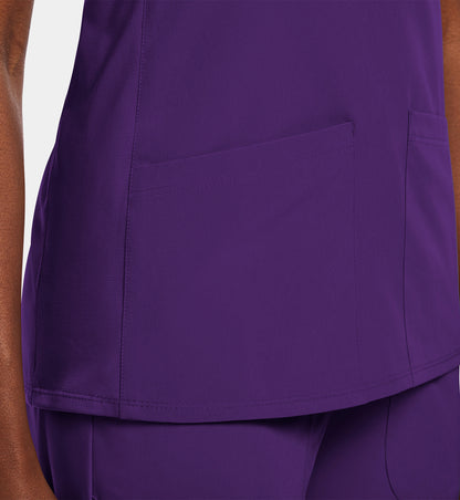 Women Maevn Matrix Impulse Mock Wrap Top 4521