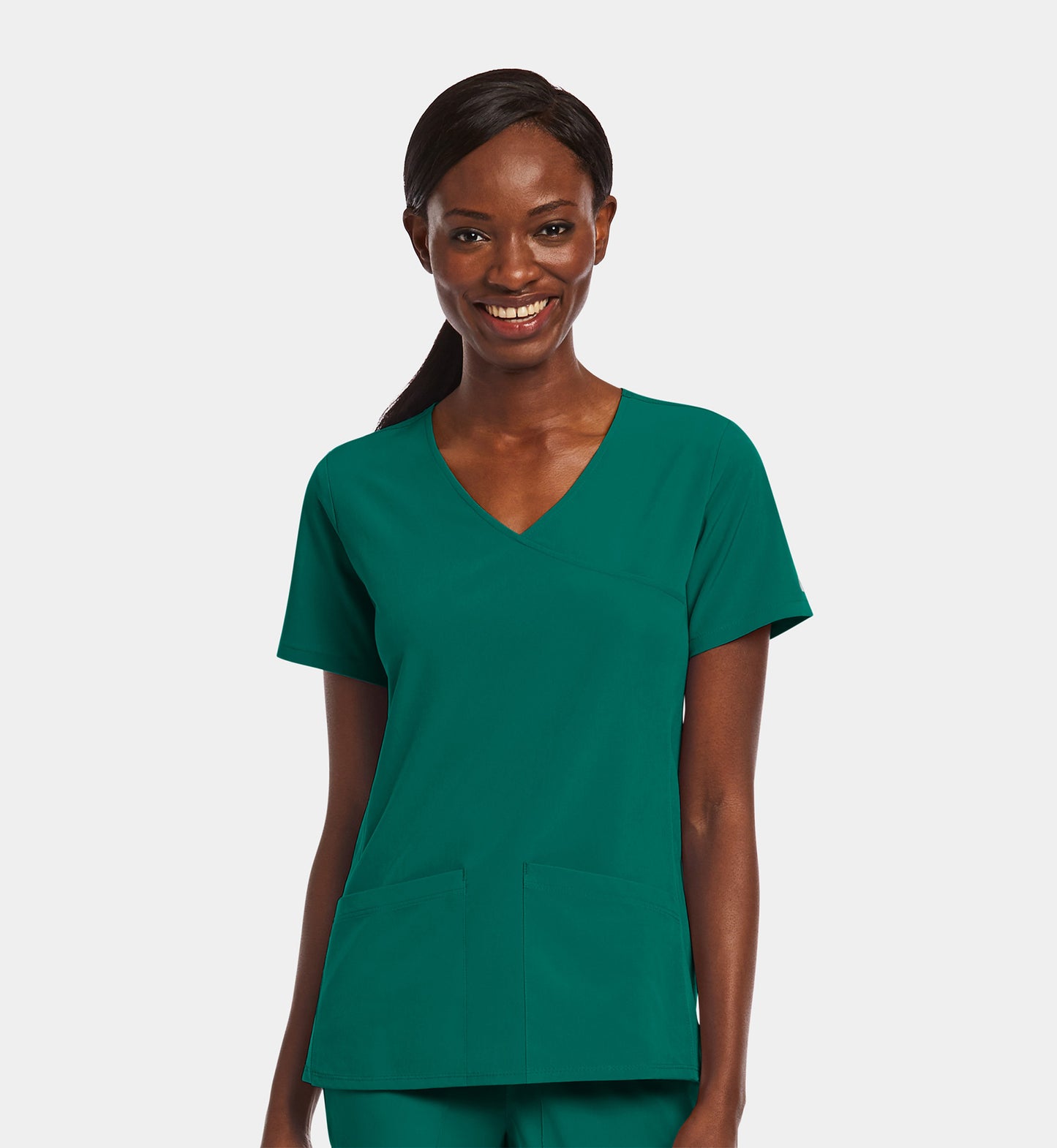 Women Maevn Matrix Impulse Mock Wrap Top 4521