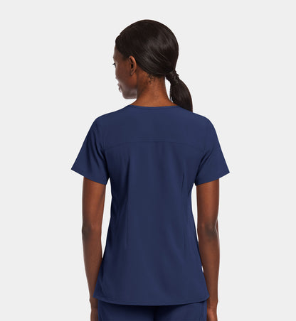 Women Maevn Matrix Impulse Mock Wrap Top 4521