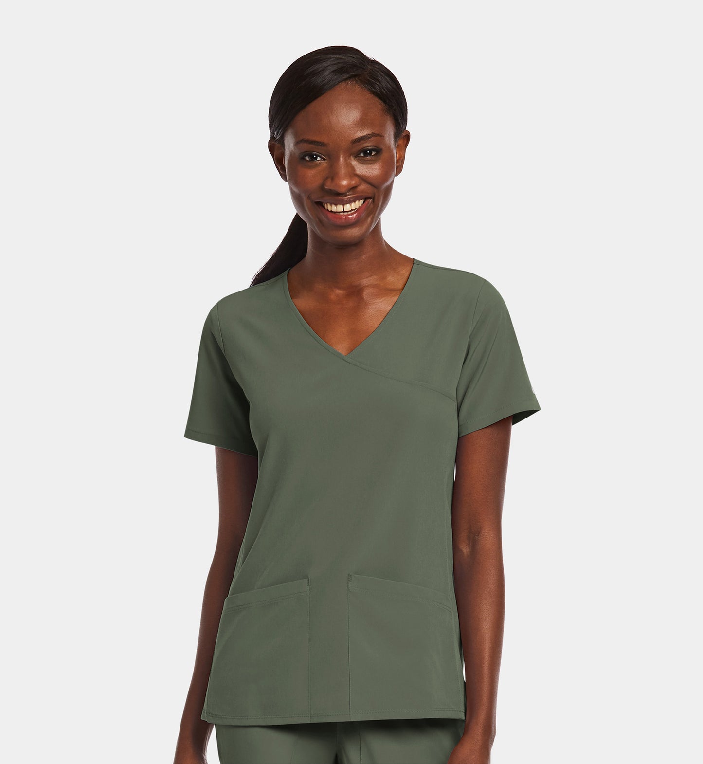 Women Maevn Matrix Impulse Mock Wrap Top 4521