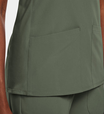 Women Maevn Matrix Impulse Mock Wrap Top 4521