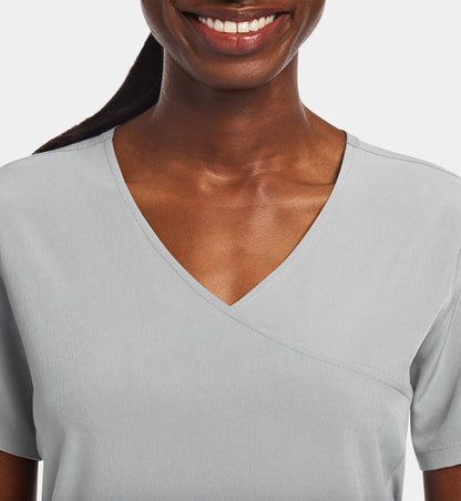 Women Maevn Matrix Impulse Mock Wrap Top 4521