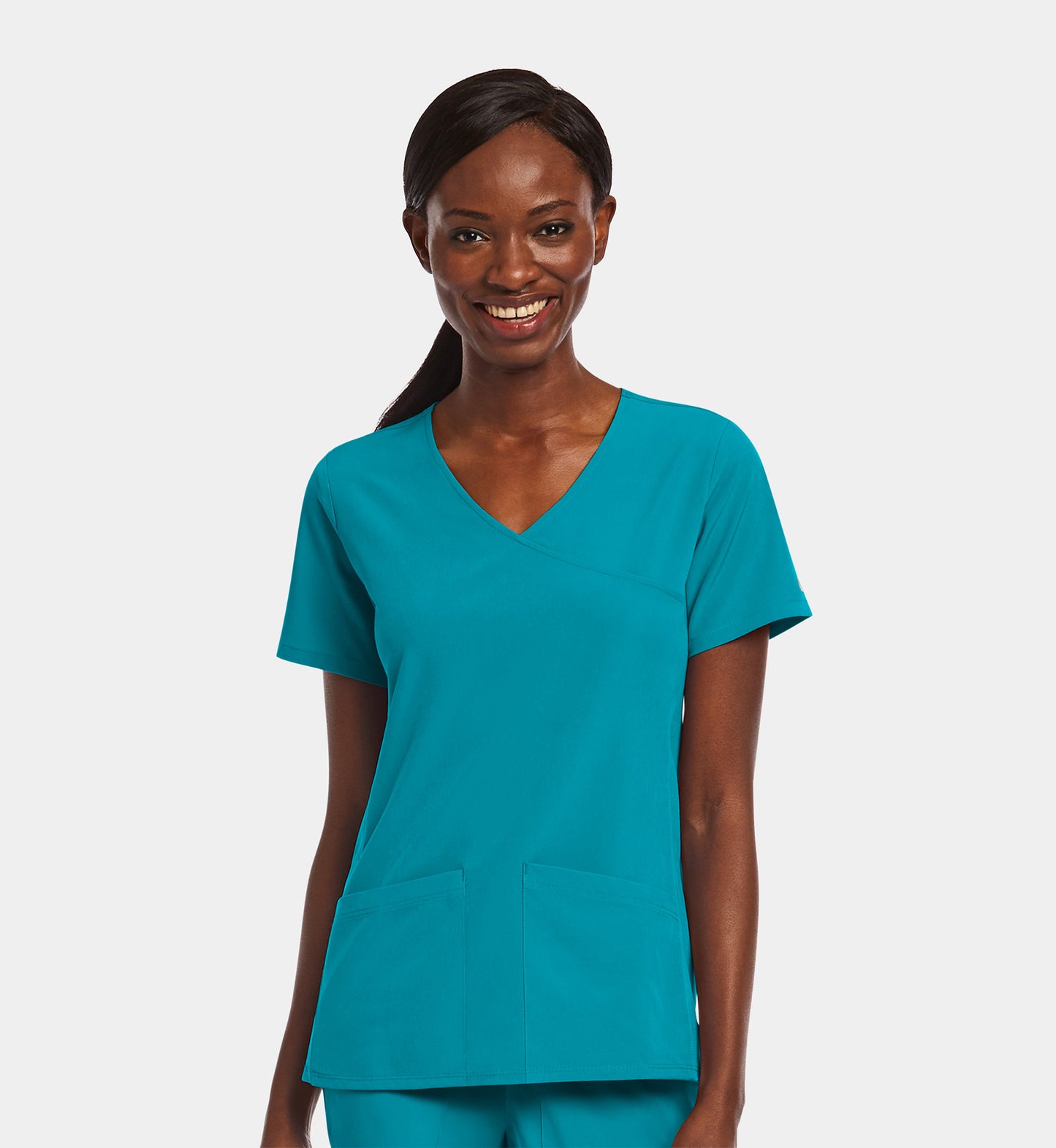 Women Maevn Matrix Impulse Mock Wrap Top 4521