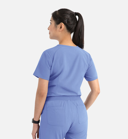 Women Maevn Matrix Impulse Tuckable V-Neck Top 4530