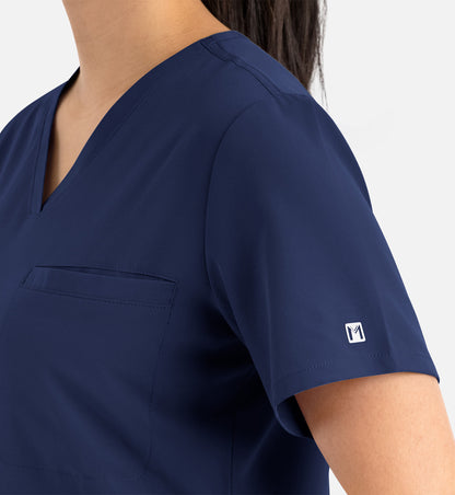 Women Maevn Matrix Impulse Tuckable V-Neck Top 4530