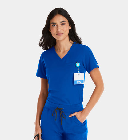 Women Maevn Matrix Impulse Tuckable V-Neck Top 4530