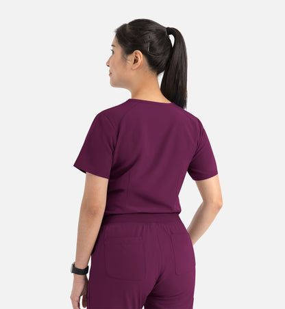 Women Maevn Matrix Impulse Tuckable V-Neck Top 4530