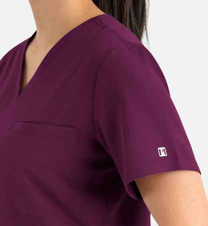 Women Maevn Matrix Impulse Tuckable V-Neck Top 4530