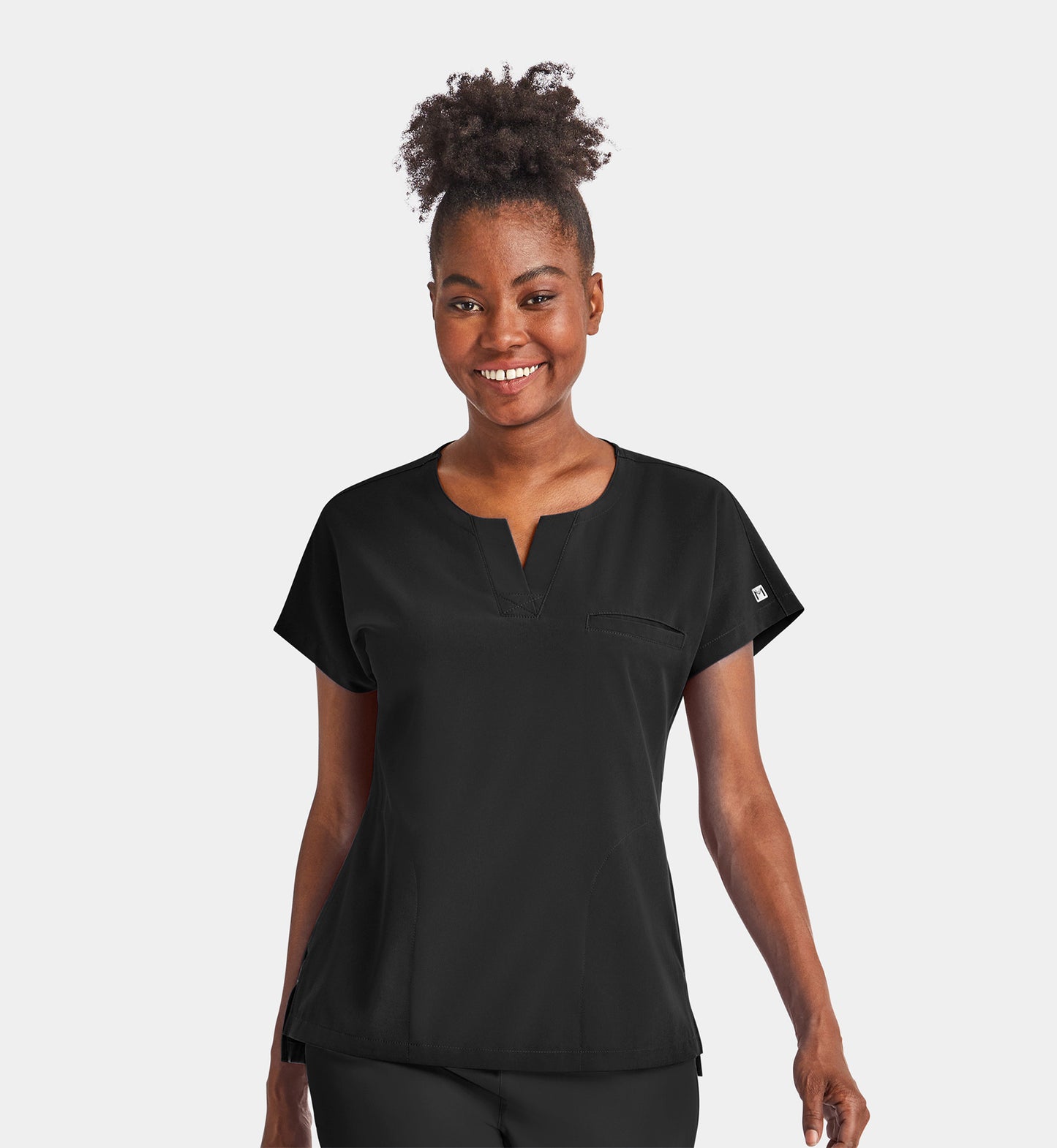 Women Maevn Matric Impulse Notched Neck Dolman Top 4540