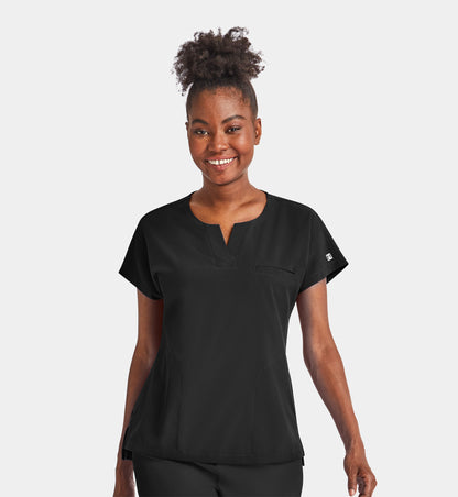 Women Maevn Matric Impulse Notched Neck Dolman Top 4540
