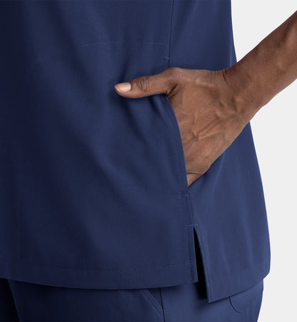 Women Maevn Matric Impulse Notched Neck Dolman Top 4540