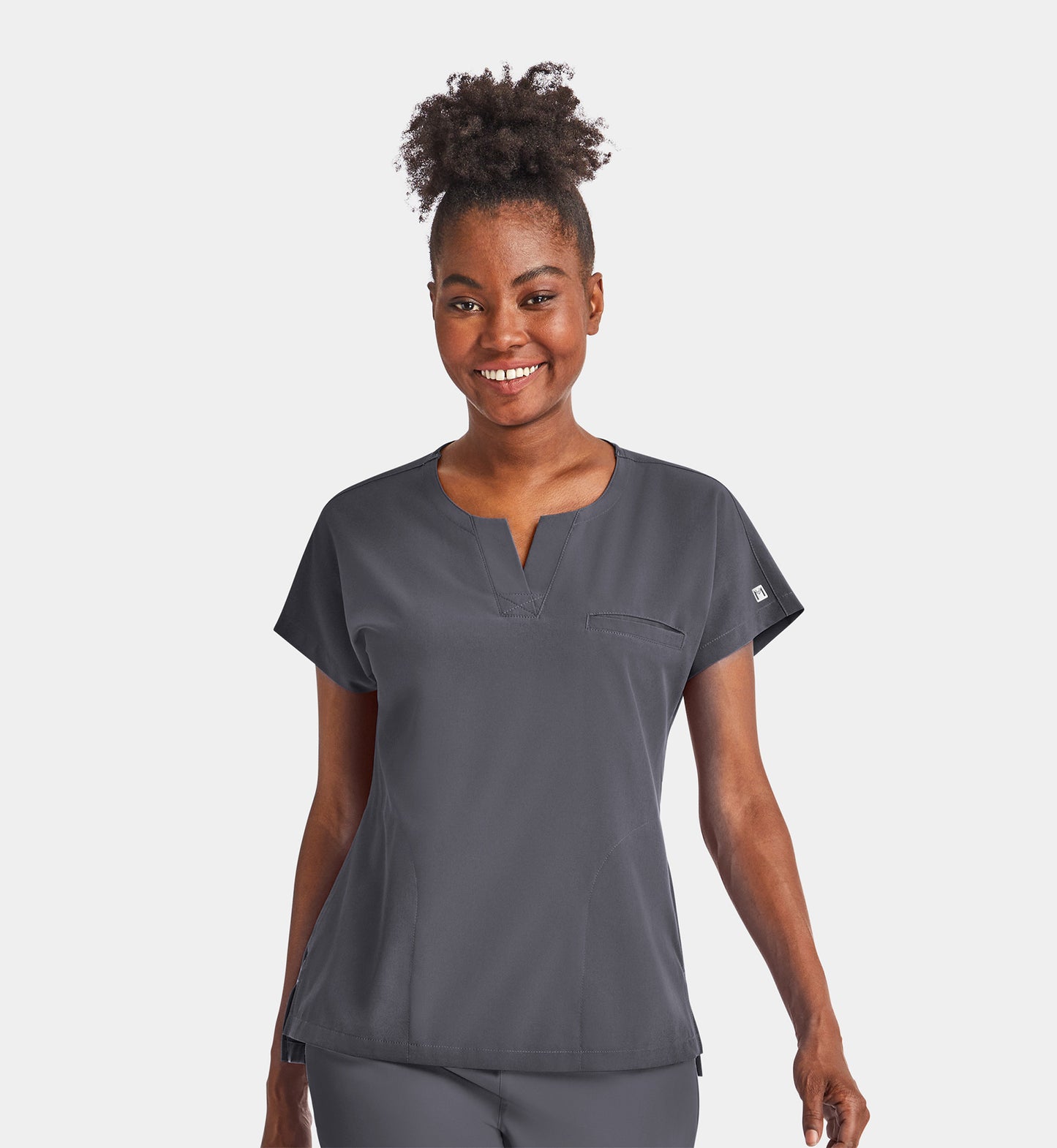 Women Maevn Matric Impulse Notched Neck Dolman Top 4540