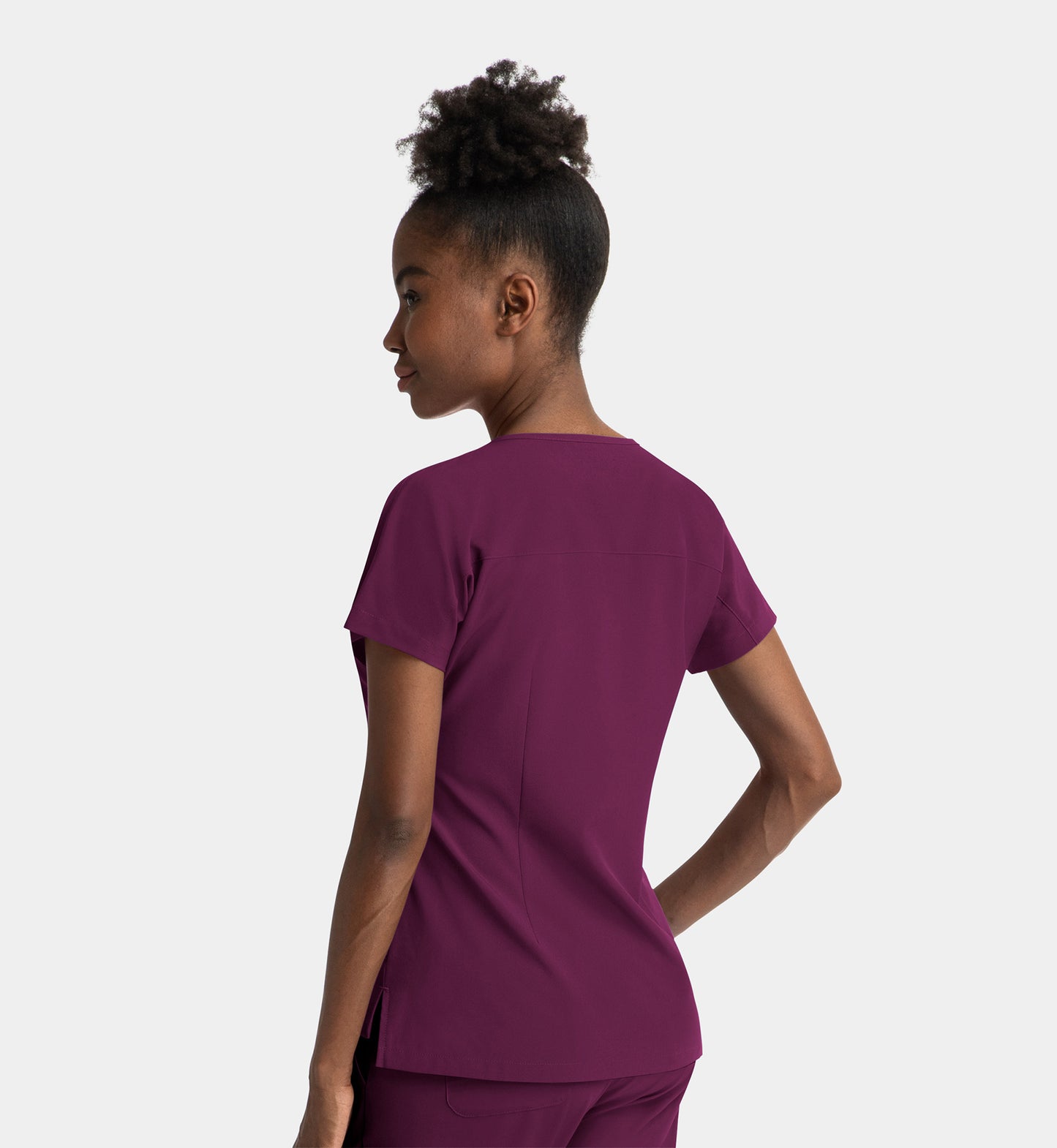 Women Maevn Matric Impulse Notched Neck Dolman Top 4540