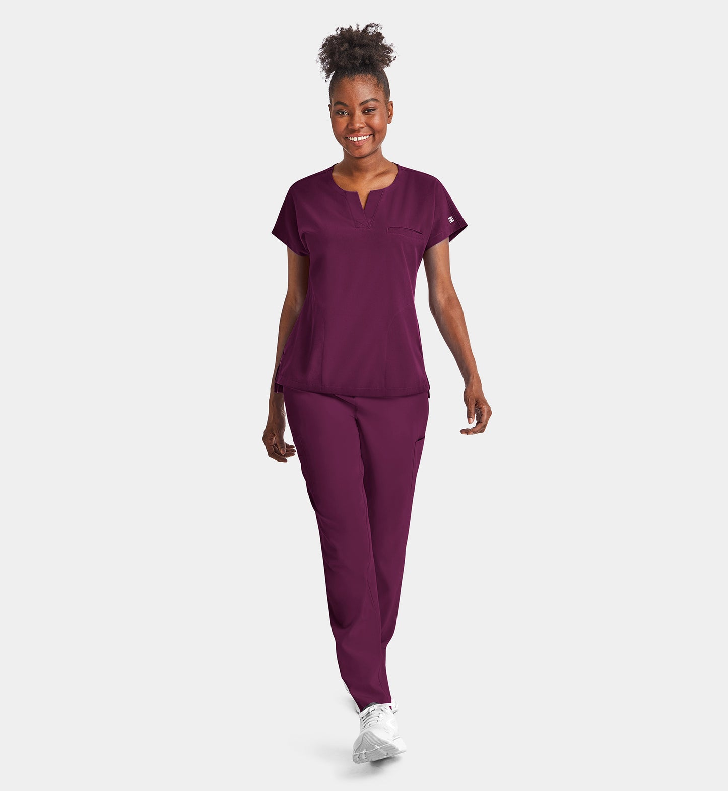 Women Maevn Matric Impulse Notched Neck Dolman Top 4540