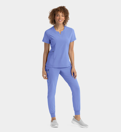 Women’s IRG –EPIC Notched Crew Neck Top 4802