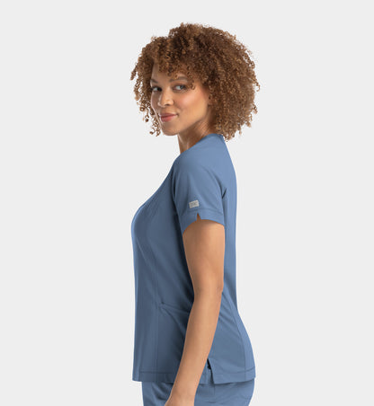 Women’s IRG –EPIC Notched Crew Neck Top 4802