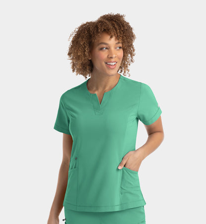 Women’s IRG –EPIC Notched Crew Neck Top 4802