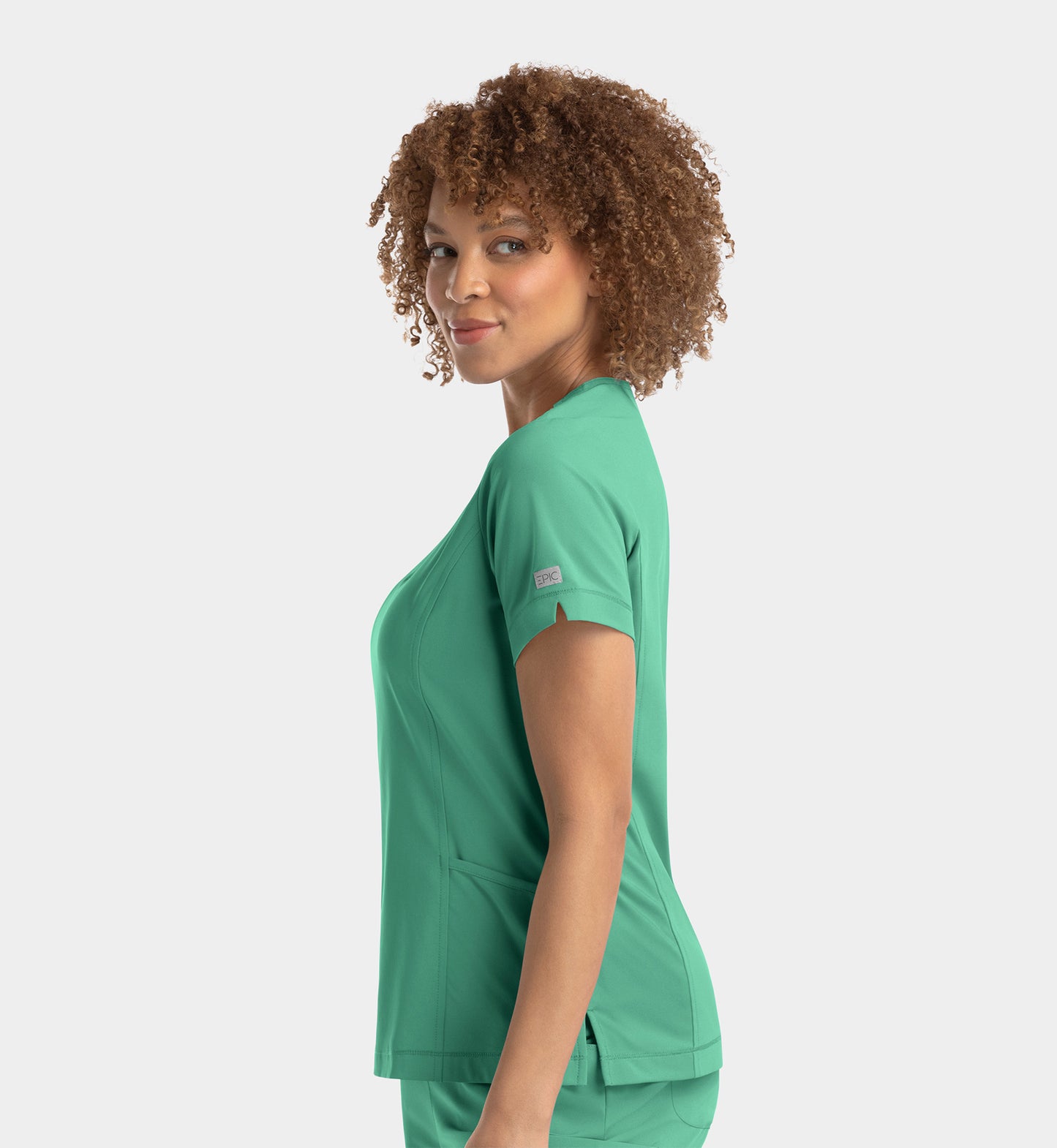 Women’s IRG –EPIC Notched Crew Neck Top 4802