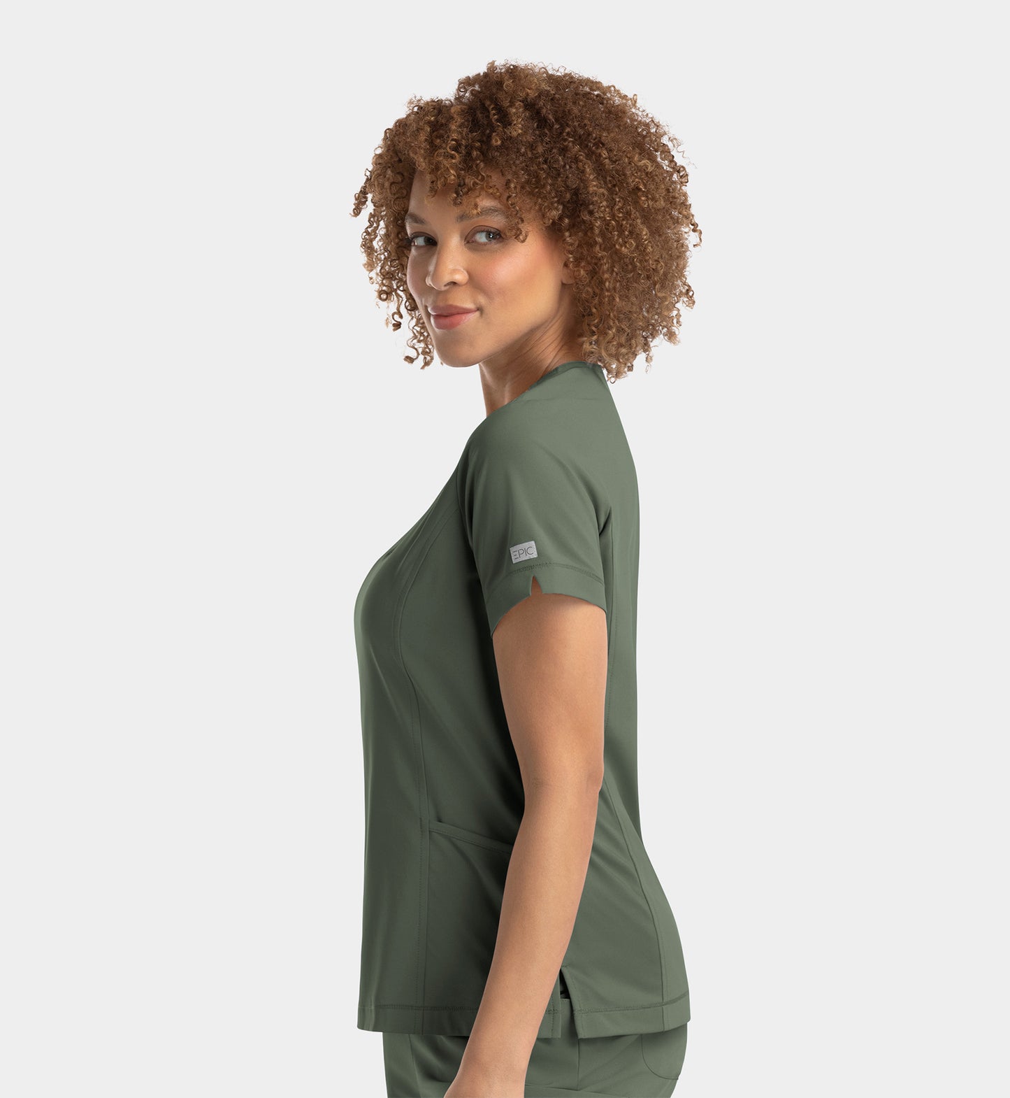 Women’s IRG –EPIC Notched Crew Neck Top 4802