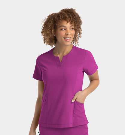 Women’s IRG –EPIC Notched Crew Neck Top 4802