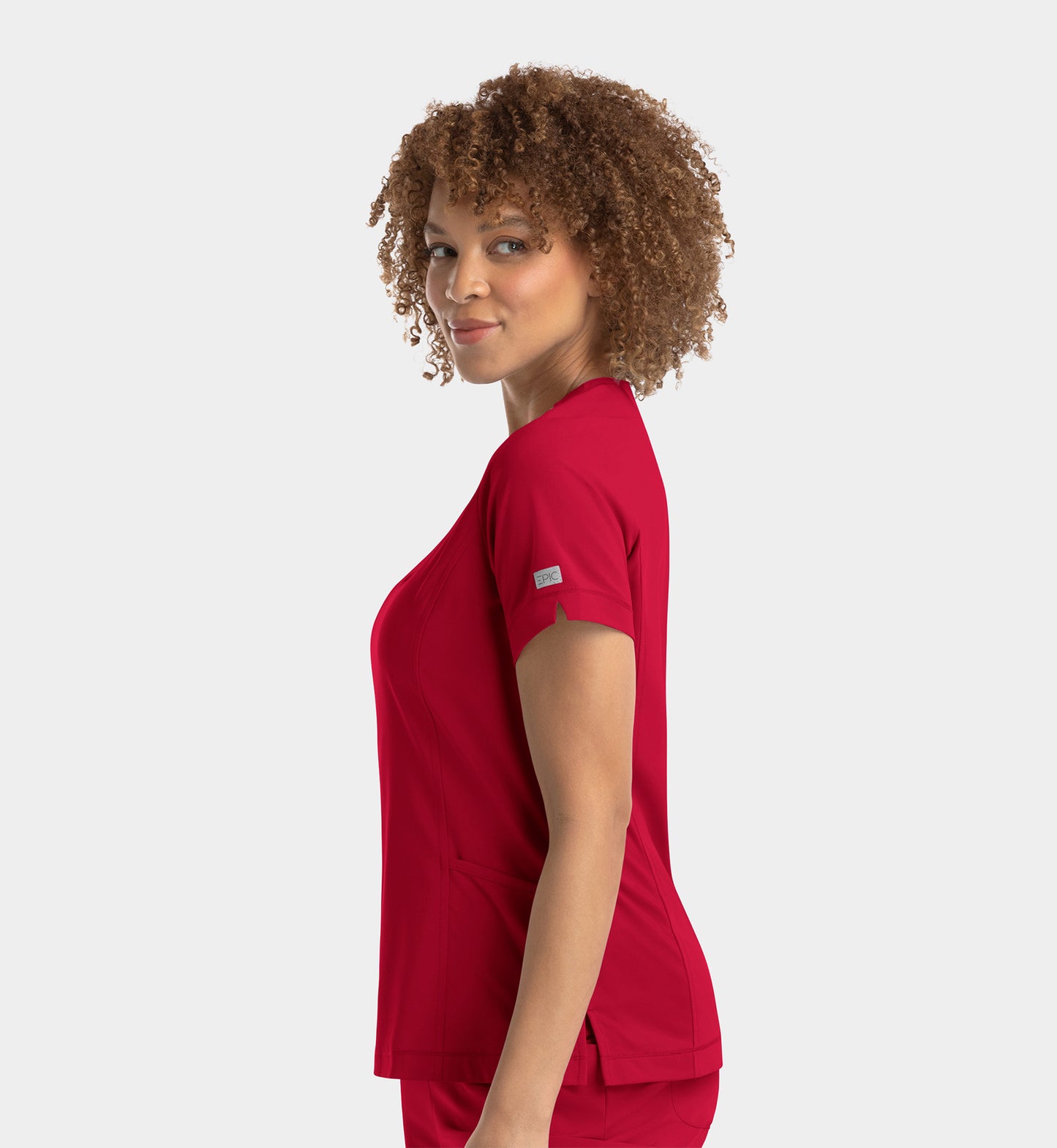 Women’s IRG –EPIC Notched Crew Neck Top 4802