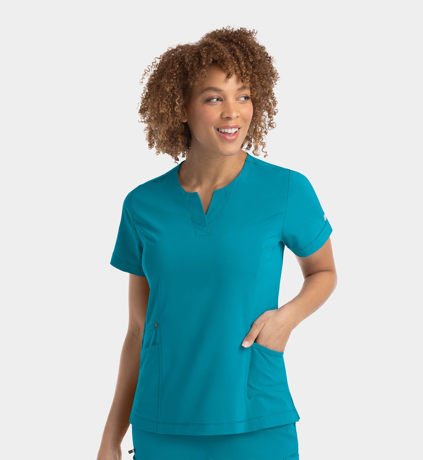 Women’s IRG –EPIC Notched Crew Neck Top 4802