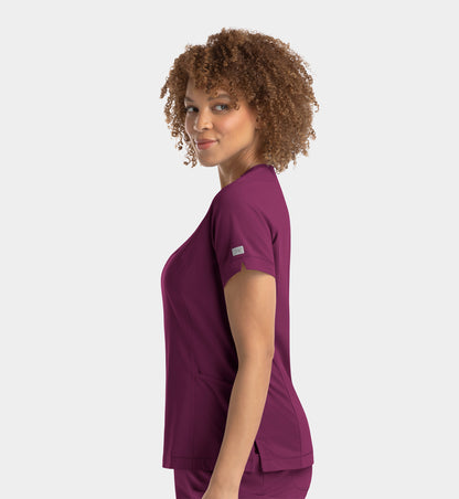 Women’s IRG –EPIC Notched Crew Neck Top 4802