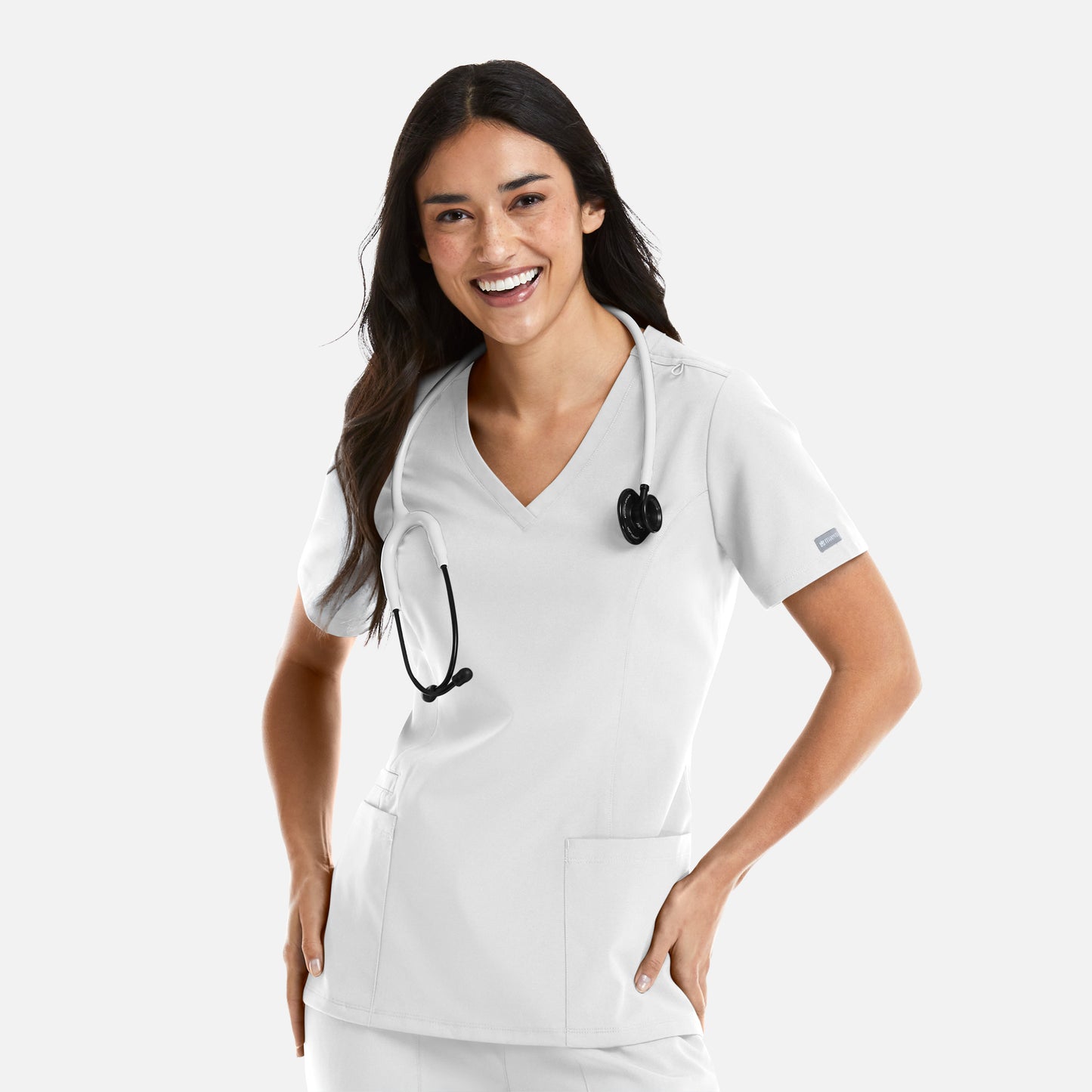 MAEVN WOMEN’S DOUBLE V-NECK TOP 5001 (CORE COLORS)