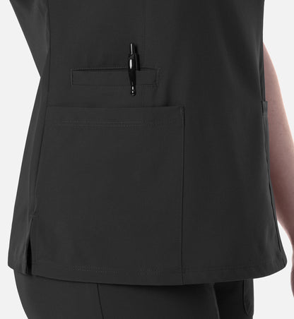 Womens Double V-Neck Top